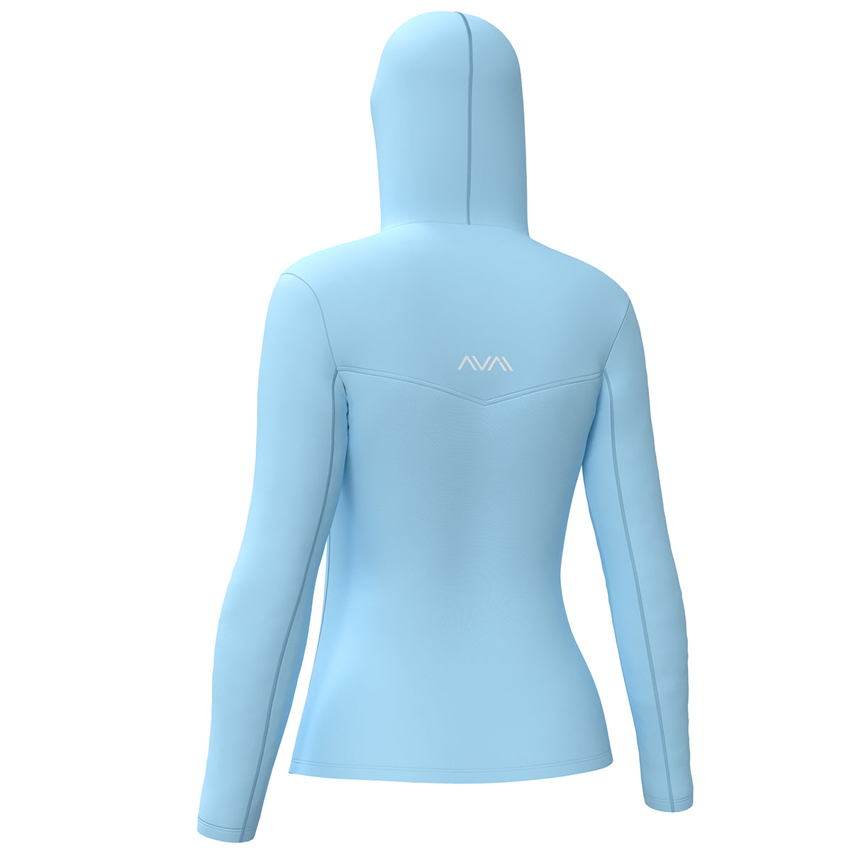 Women's Solid Performance Shirt with Sun Hood
