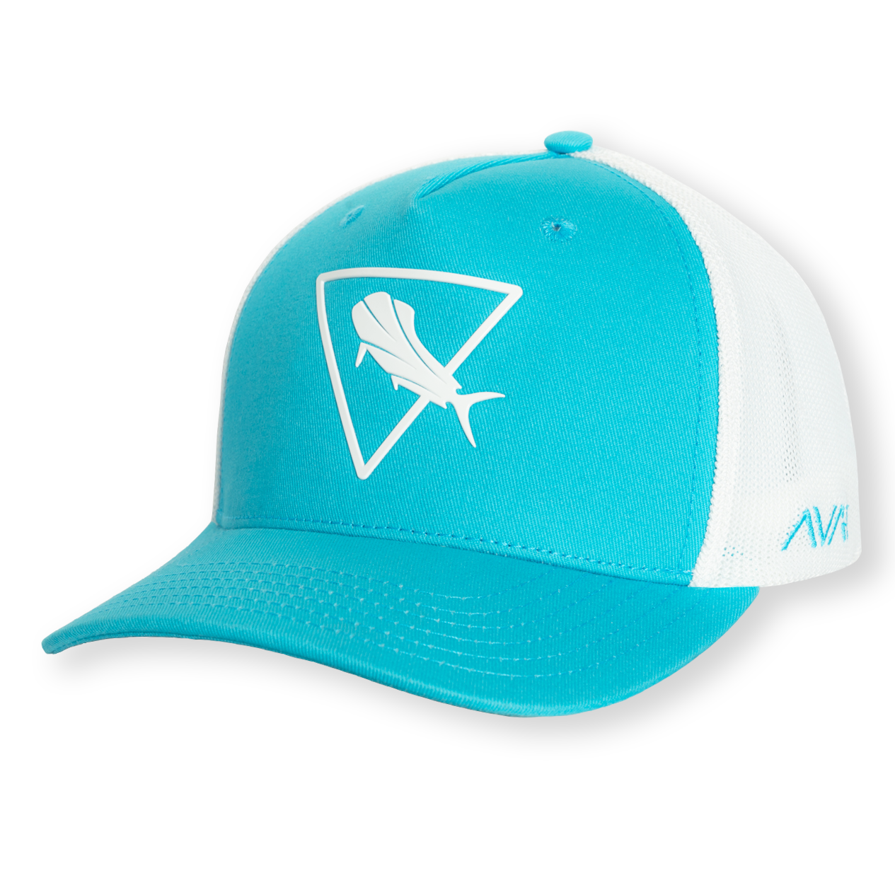 Mahi - Trucker Style Snap Back Hat Bahama Blue