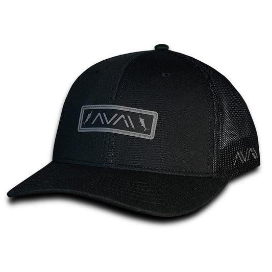Avail Framed - Soft Mesh Snap Back Hat Black