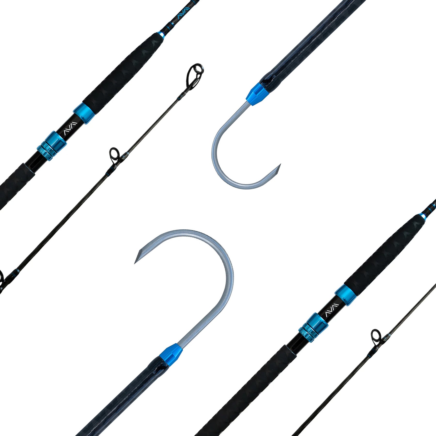 Fisherman's bundle 30-40 lb Rods