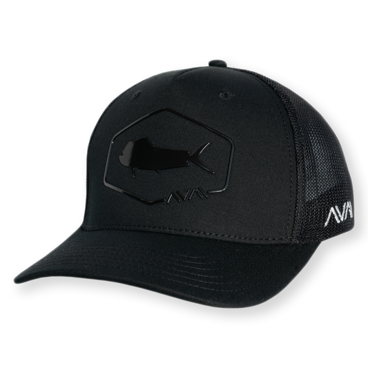Black Dorado - Trucker Style Snap Back Hat