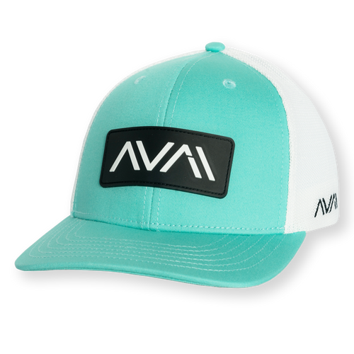 Avail - Soft Mesh Snap Back Hat Seafoam