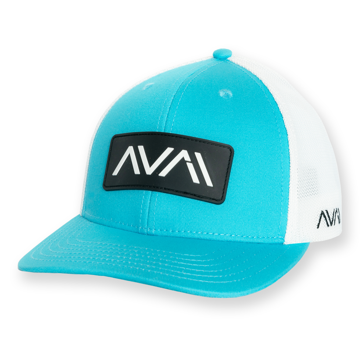 Avail - Soft Mesh Snap Back Hat Bahama Blue